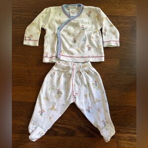 Baby Cottons Western Print Pajama Set NB